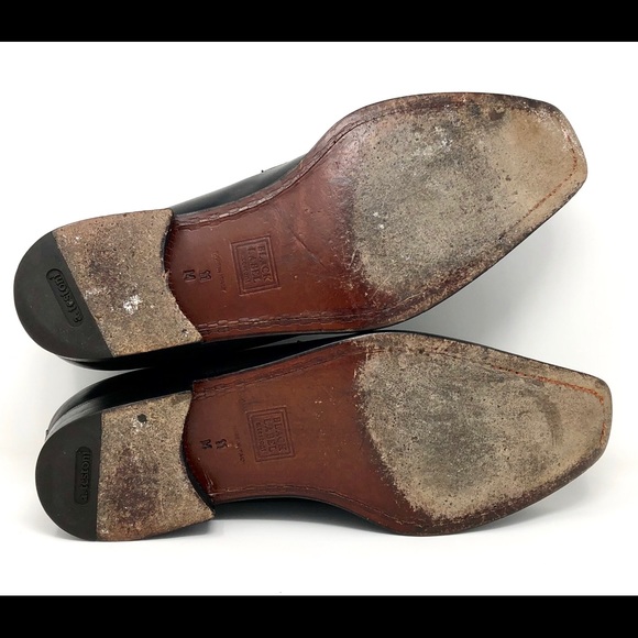 a.testoni Black Label Split Toe Penny Loafers - Picture 8 of 8